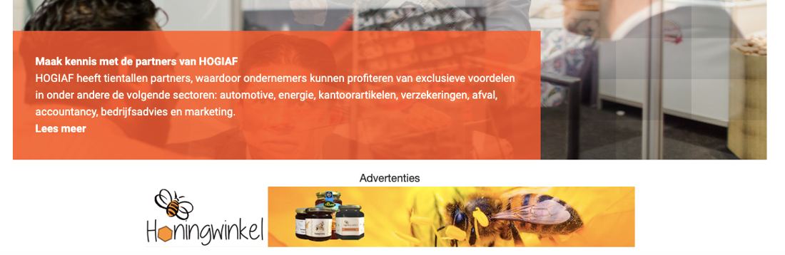 Adverteren op onze website?