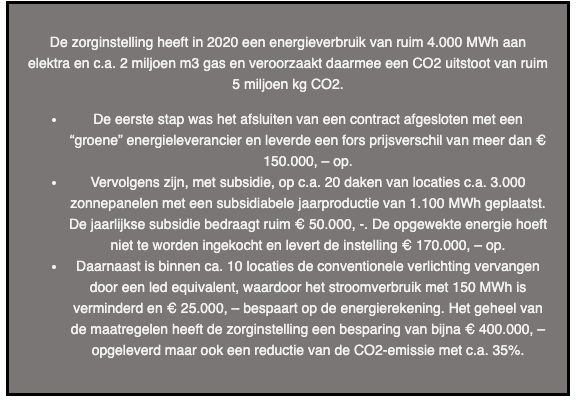 Geld besparen met verduurzaming. Nieuw partner HOGIAF: Adviesgroep Duurzaam Groen