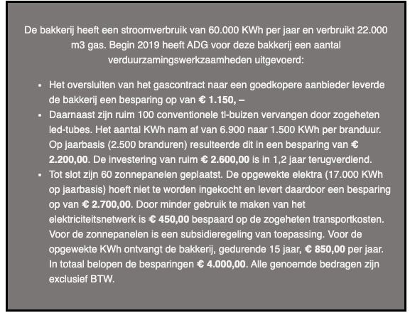 Geld besparen met verduurzaming. Nieuw partner HOGIAF: Adviesgroep Duurzaam Groen