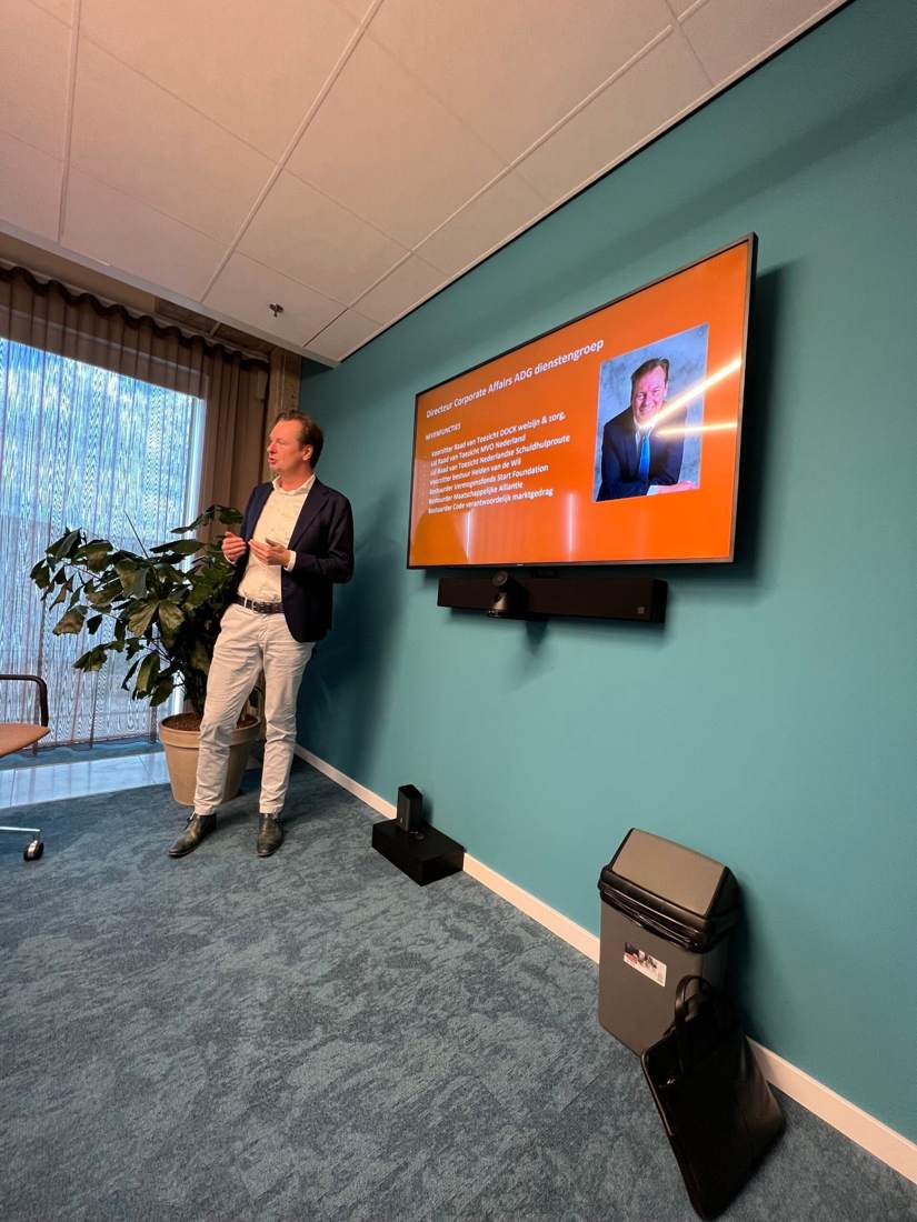 HOGIAF bedrijfsbezoek bij ADG Dienstengroep te Houten